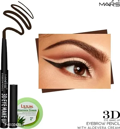 Buy MARS 3D Makeup Eyebrow Pencil EB 06 03 Brown with Lilium
