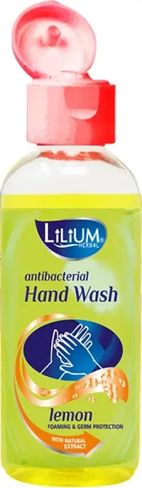 LILIUM Foaming Hand Wash Lemon Hand Wash Bottle (200 ml)