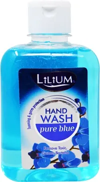 LILIUM Foaming Hand Wash Pure Blue 275 ml Pack of 2 Hand Wash Bottle (2 x 275 ml)-thumb1