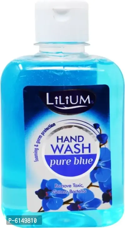 LILIUM Foaming Hand Wash Pure Blue 275 ml Pack of 2 Hand Wash Bottle (2 x 275 ml)-thumb2