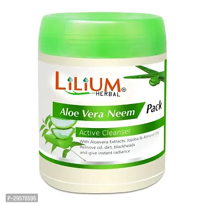 Lilium Aloe Vera Neem Active Cleanse Face Pack 900G