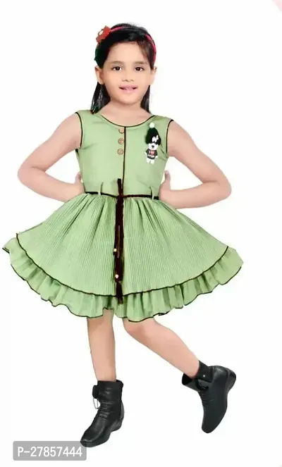 Classic Cotton Frock for Kids Girl-thumb0