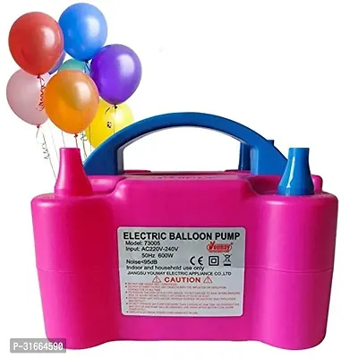 Solid Electric Balloon Inflator Air Pump Balloon Multicolor, Pack Of 1-thumb0