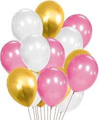 Solid Happy Birthday/Anniversary Balloon Multicolor, Pack Of 100-thumb1