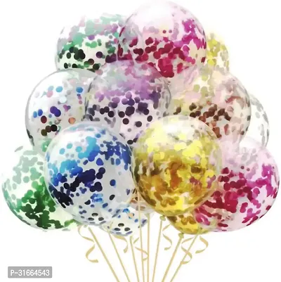 Solid Happy Birthday/Annyversary Balloon Multicolor, Pack Of 10-thumb0