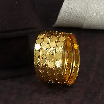 Gold Plated Traditional Wear Bangles