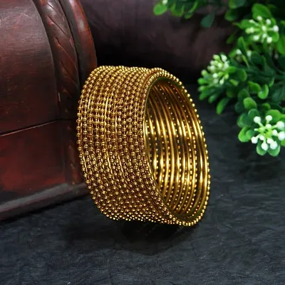 Gold Plated Traditional Wear Bangles