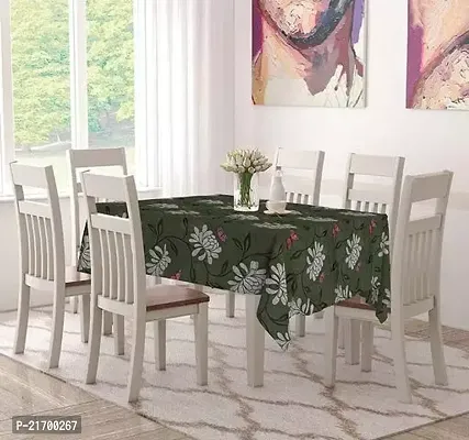 Dining Table Cover 6 Seater Printed Table Cover Without Lace Size 54 x 90 Inches Waterproof Dustproof High Quality Table Cover