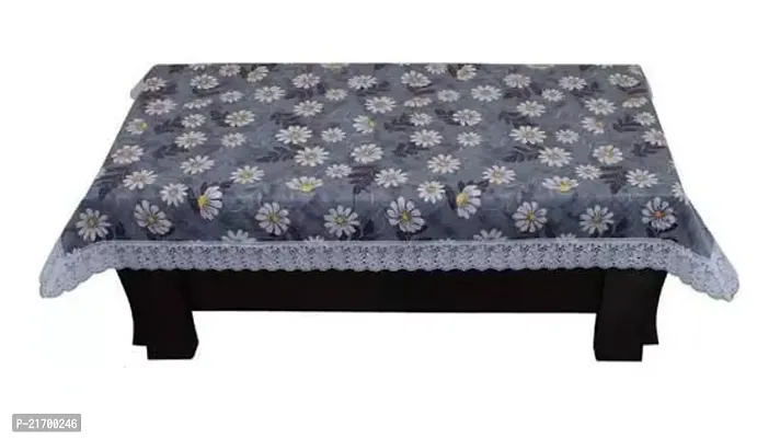 Rectangular Printed Waterproof Easy to Clean 2 Seater Center Table Cover 40 X 60 inch Table Cloth-thumb0