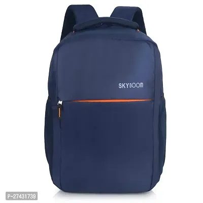 Stylish Navy Blue Backpack For Men And Women-thumb0