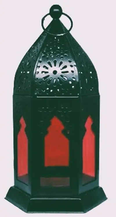 Decorative Hanging Lantern Lamp with t-Light Candle
