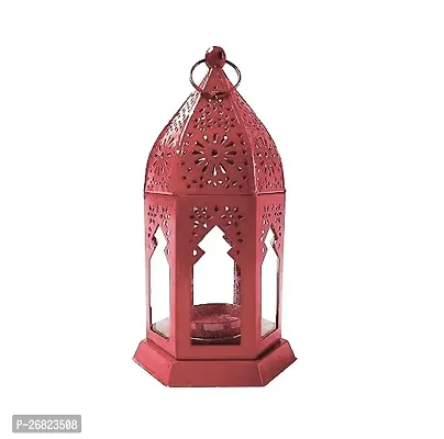 Decorative Hanging Lantern Lamp with t-Light Candle-thumb0