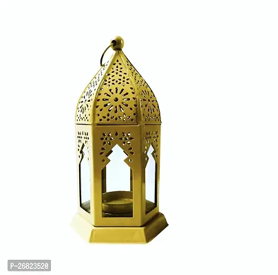Decorative Hanging Lantern Lamp with t-Light Candle-thumb0