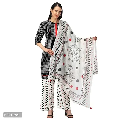 Women's Cotton Kurta Palazzos Set