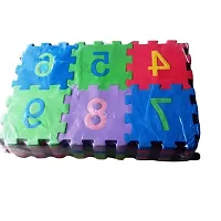 Unisex Kids 36 Pieces Puzzle Foam Mat for Kids Interlocking Learning Alphabet and Number Mat for Kids, Multi-Color (Letter Number with Drawing, Foam Mat)-thumb4