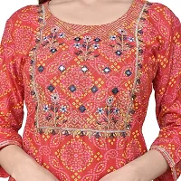 Elegant Cotton Printed Kurti With Sharara Set For Women-thumb2