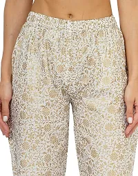 Elegant Bandhej Printed Cotton Kurti With Pant For Women-thumb3