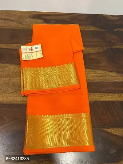 Stylist Banarasi Silk Sarees With Blouse Piece For Women-thumb0