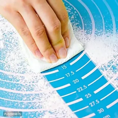 Rolling with Measurements Non-Stick Fondant Dough Mat Liner Heat Resistance PACK OF 1-thumb2