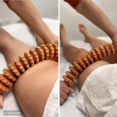 Handheld Wooden Roller Massager