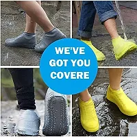 Shoe Covers Portable Rain Boots Rainproof Shoes Cover Men Women PACK OF 1-thumb1