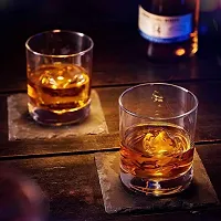 Italian premium Half Star Double Old Fashioned Glasses, Perfect for ServingA Scotch, Whiskey or Mixed Drinks-thumb3