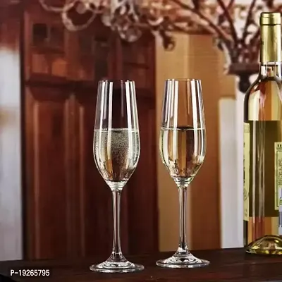 Stylish Wine Glass,Compatible as Champagne Glass 170 ml (2 pcs)