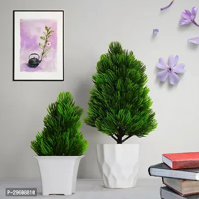 Artificial Bonsai Plant with Pot For Home Decoration-thumb0