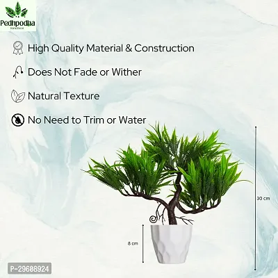 Artificial Bonsai Plant with Pot For Home Decoration-thumb2