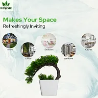 Artificial Bonsai Plant with Pot For Home Decoration-thumb2