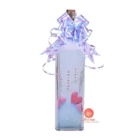 Saudeep India Happy Mothers Day Decorative Bottles with Light and Cork Copper Wire String (2 Meter, 20 LED)-thumb2