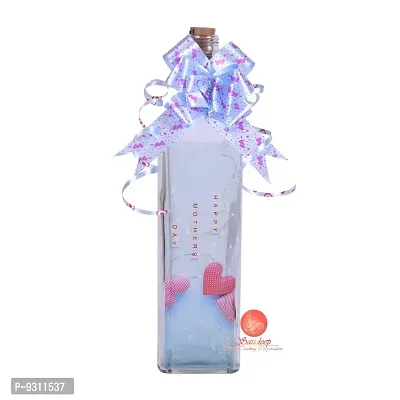 Saudeep India Happy Mothers Day Decorative Bottles with Light and Cork Copper Wire String (2 Meter, 20 LED)-thumb3