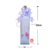 Saudeep India Happy Mothers Day Decorative Bottles with Light and Cork Copper Wire String (2 Meter, 20 LED)-thumb3