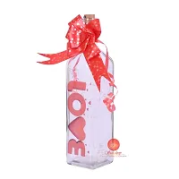 Saudeep India Battery Operated Love Bottle with 20 LED Fairy Cork Light and Wire String (2 m, 6.6 ft, Multicolour)-thumb2