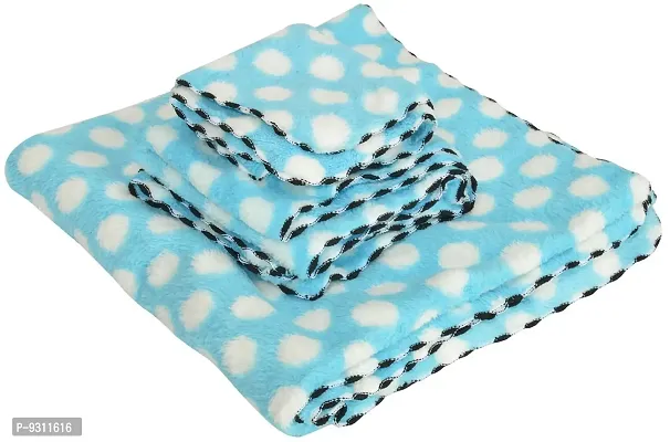 Saudeep India Trading Corporation 240 GSM 3 Piece Towel Set - Blue