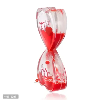 Saudeep India Droplet Timer Love Timer Wheel Hourglass Double Heart Shape Valentines Day for Girlfriend, Wife, Fiance, Boyfriend, Husband-thumb5