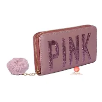 Saudeep India Party Clutch Wallet Bag For Women (Pink)-thumb2