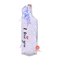 Saudeep India I Love You Bottle with LED Light for Your Loved Once, Best Valentine Gift, Cork Light with Wire String, 20 LED, 2 Meter (6.6 ft) Battery Operated Bottle (Multi, Medium)-thumb4