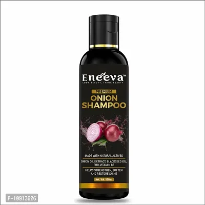 Eneeva Onion Hair Oil and Red Onion Hair Shampoo for Hair Growth Oil - Pack Of 2, 100 ml each-thumb5