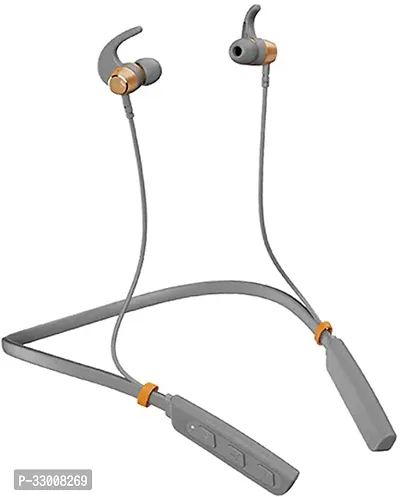 WeRock True Wireless B235 Blast Sound Quick Charge Bluetooth Neckband Super Sound W15 Bluetooth Headset (Grey, In the Ear)-thumb0