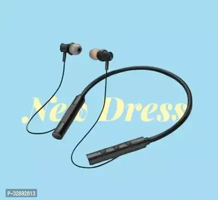 Modern Bluetooth Wireless Neckband  With Microphone-thumb0