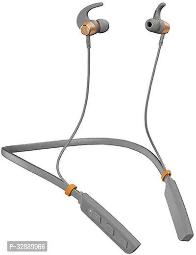 WeRock True Wireless B235 Blast Sound Quick Charge Bluetooth Neckband Super Sound W49 Bluetooth Headset (Grey, In the Ear)-thumb0