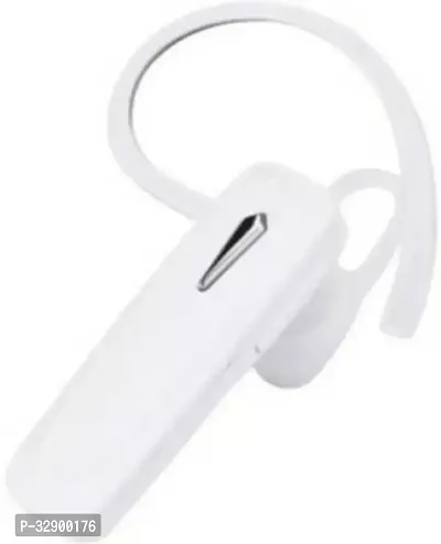 WeRock K1 Single Ear Wireless Earbuds Bluetooth Headset with mic W145 Bluetooth Headset (White, True Wireless)-thumb0