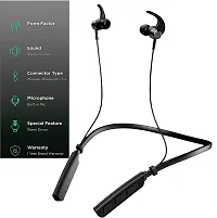 New WeRock True Wireless B235 Blast Sound Quick Charge Bluetooth Neckband Super Sound W66 Bluetooth Headset (Black, In the Ear)-thumb2