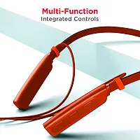 New WeRock True Wireless B235 Blast Sound Quick Charge Bluetooth Neckband Super Sound W79 Bluetooth Headset (Red, In the Ear)-thumb1