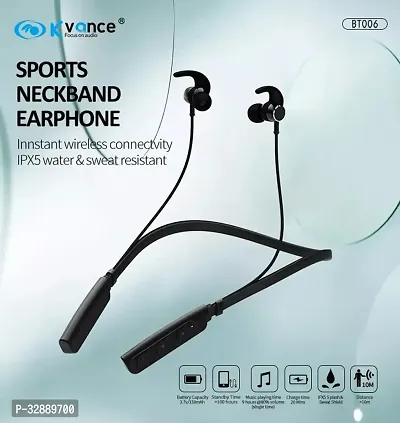 WeRock True Wireless B235 Blast Sound Quick Charge Bluetooth Neckband Super Sound W56 Bluetooth Headset (Black, In the Ear)-thumb3