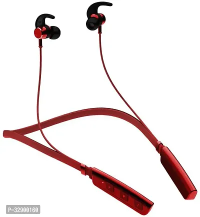 WeRock True Wireless B235 Blast Sound Quick Charge Bluetooth Neckband Super Sound W54 Bluetooth Headset (Red, In the Ear)