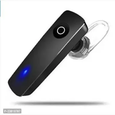 New WeRock K1 Single Ear Wireless Earbuds Bluetooth Headset with mic W146 Bluetooth Headset (Black, True Wireless)-thumb0