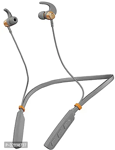 WeRock True Wireless B235 Blast Sound Quick Charge Bluetooth Neckband Super Sound W17 Bluetooth Headset (Grey, In the Ear)-thumb0