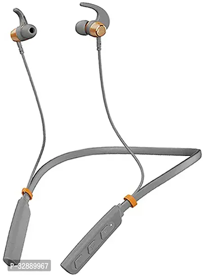 WeRock True Wireless B235 Blast Sound Quick Charge Bluetooth Neckband Super Sound W22 Bluetooth Headset (Grey, In the Ear)